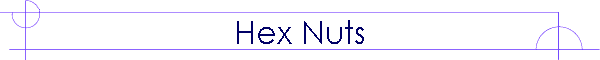 Hex Nuts