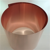 COPPER SOFT COIL  30 GA .010 X 12" WIDE